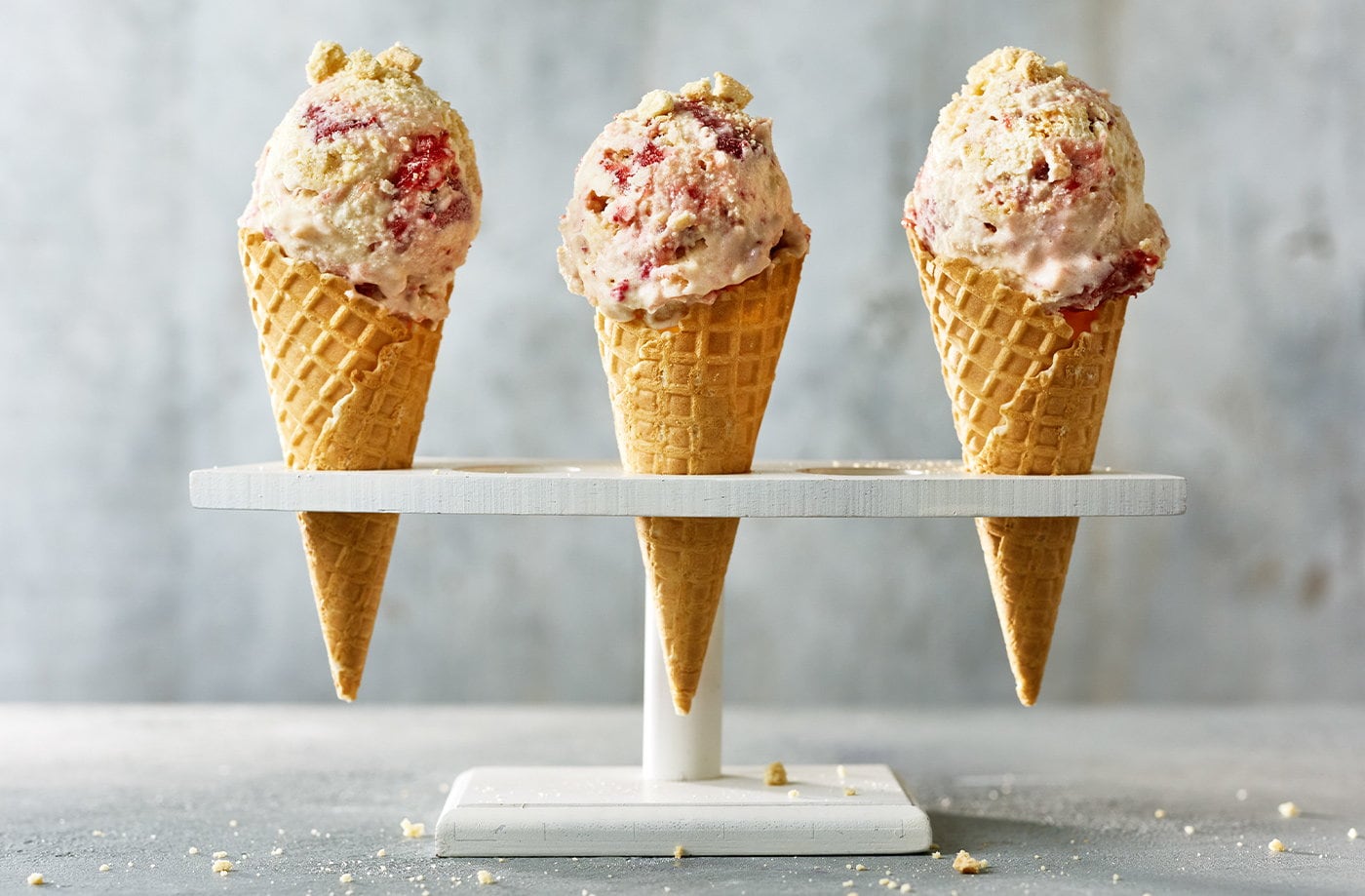 No-churn cream-tea ice cream
