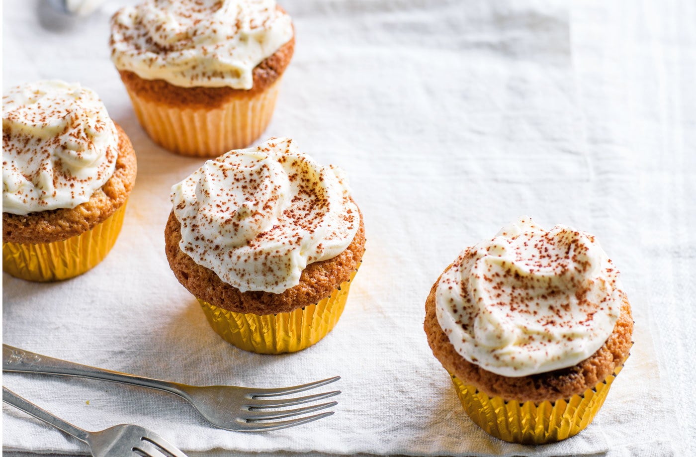 Tiramisu cupcakes