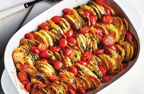 Image of "Tomato and oregano potato bake"