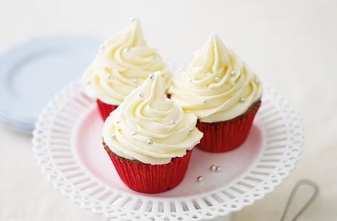 Image of "Christmas tree cupcakes"