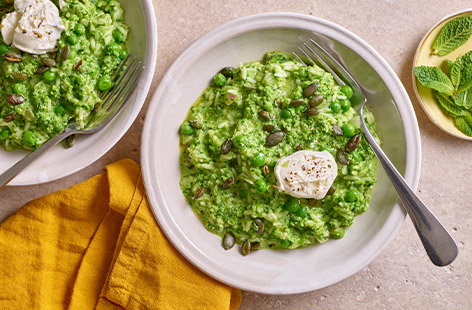 Image of "Green veg risotto"