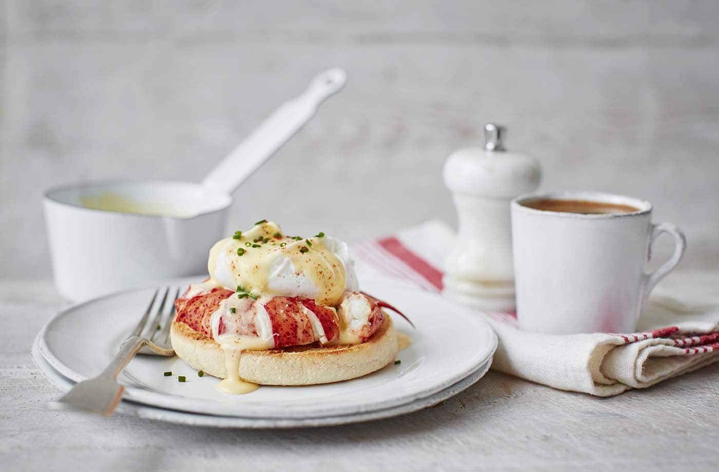 Image of "Lobster Benedict "