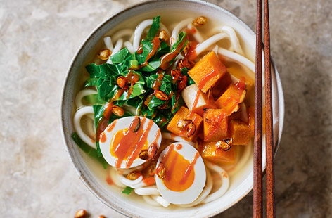 Image of "Miso squash ramen"