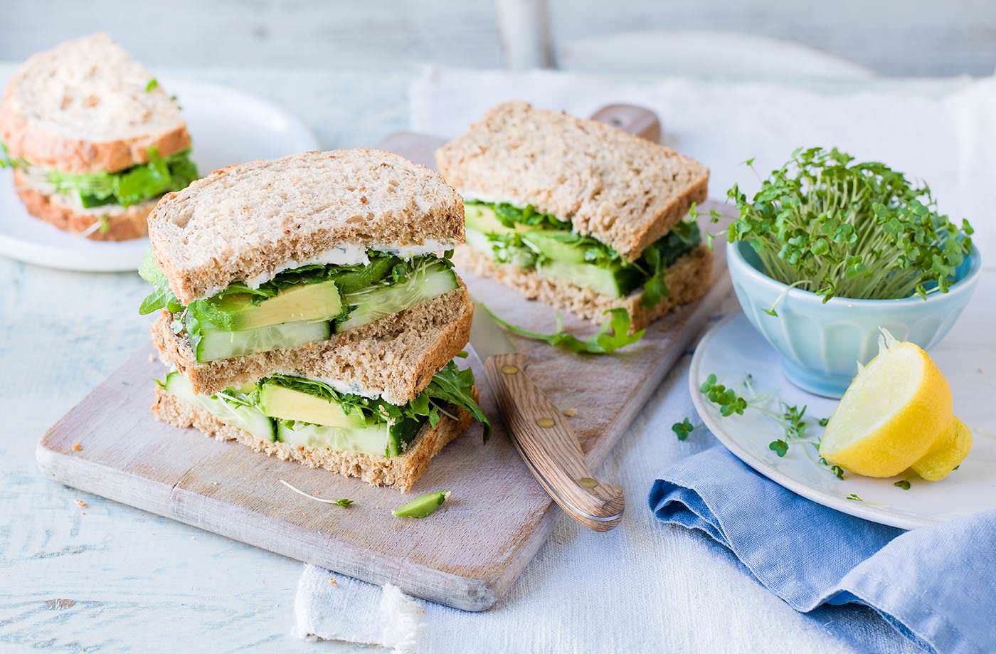 Green goddess sandwich
