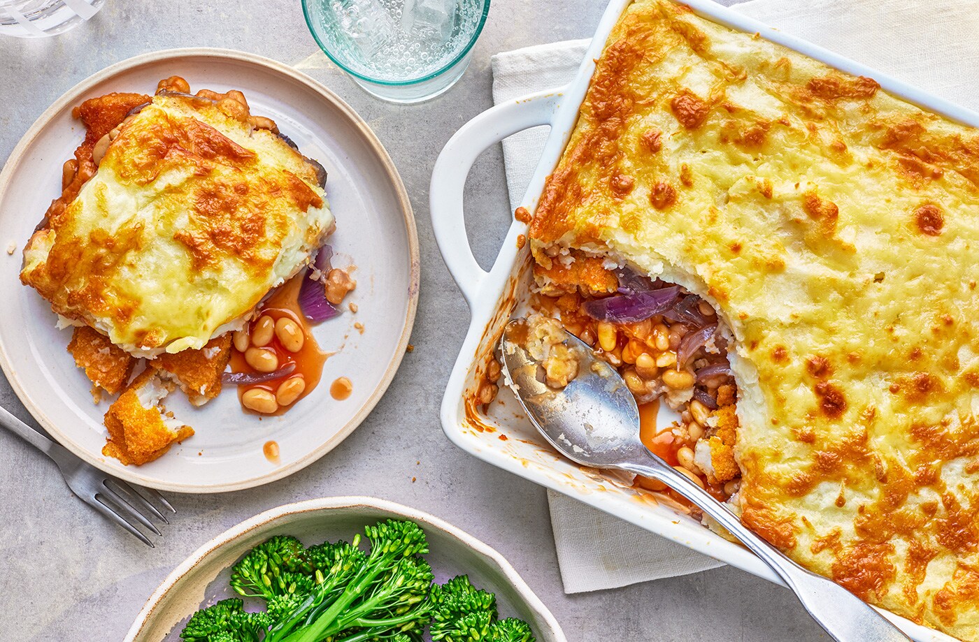 Fish finger pie