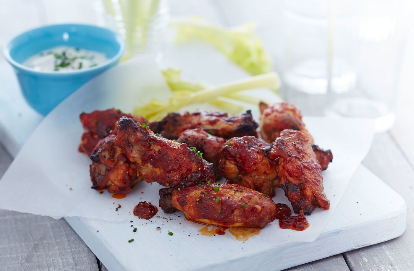 Buffalo chicken wings