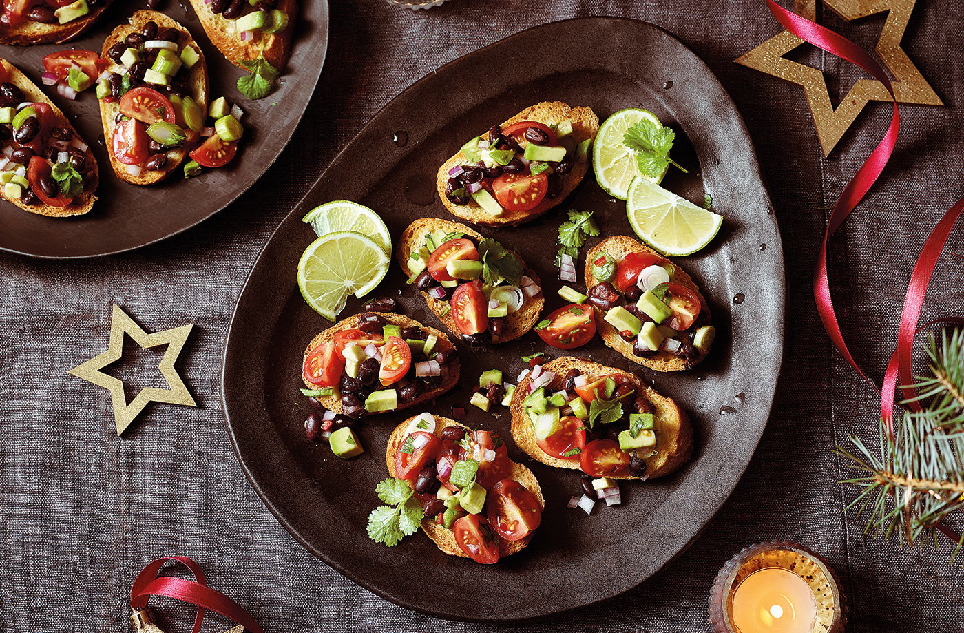 Mexican crostini