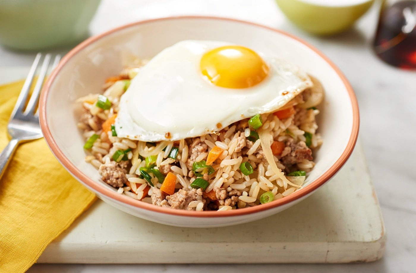 Pork fried rice