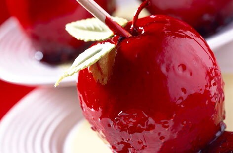 Bonfire toffee apples