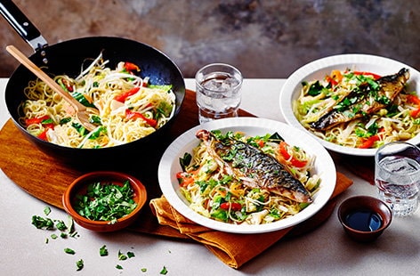 Image of "Mackerel stir-fry"