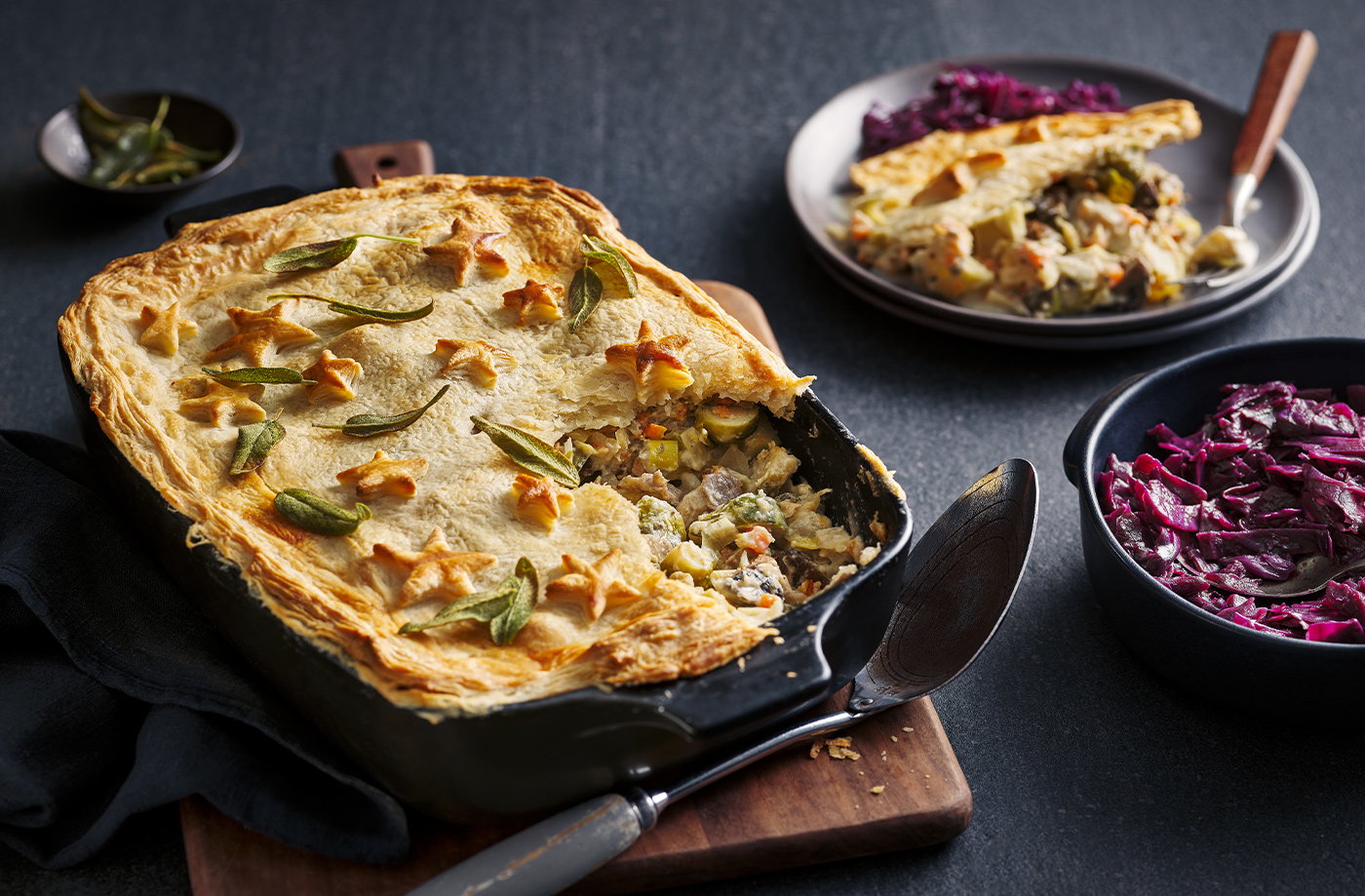 Wicked vegan pot pie