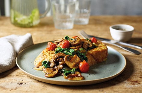 Image of "Mushroom eggy bread"