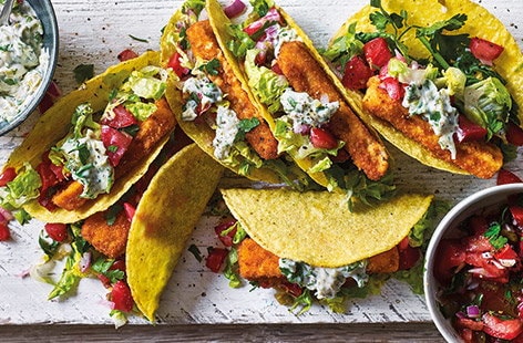 Image of "Fish finger tacos"