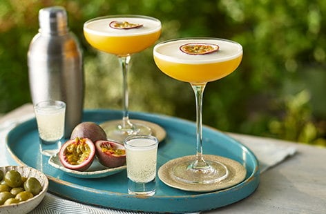 Image of "Passion fruit martini"