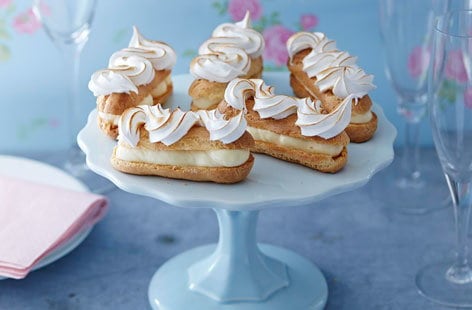 Image of "Lemon meringue eclairs"