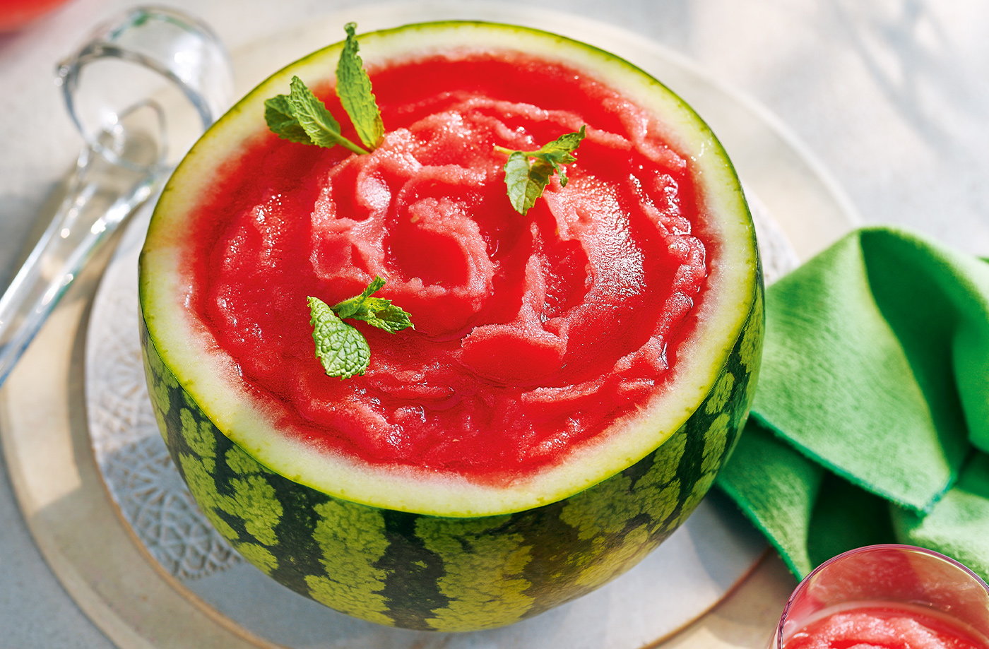 Watermelon frosé