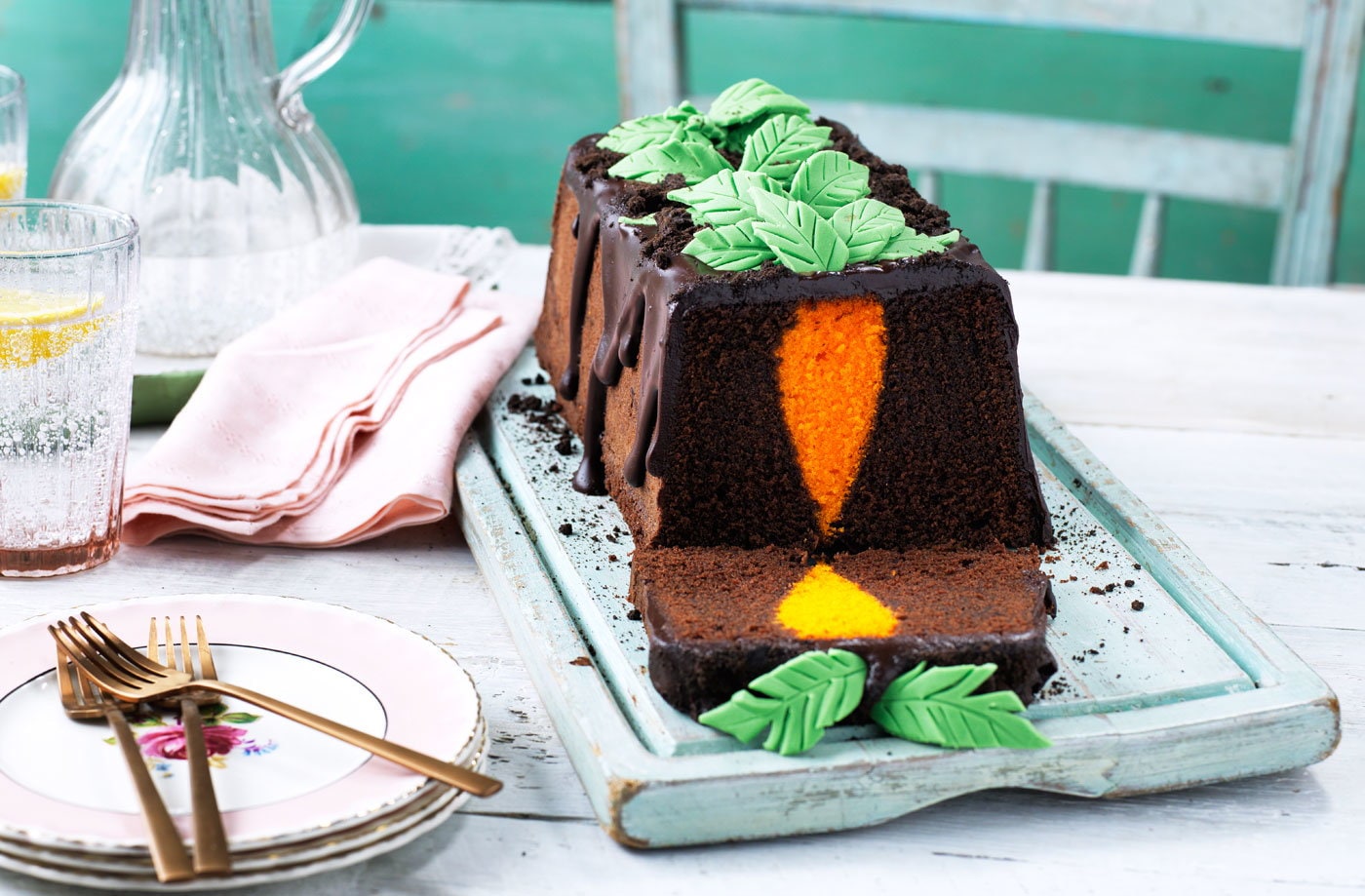 Surprise carrot cake