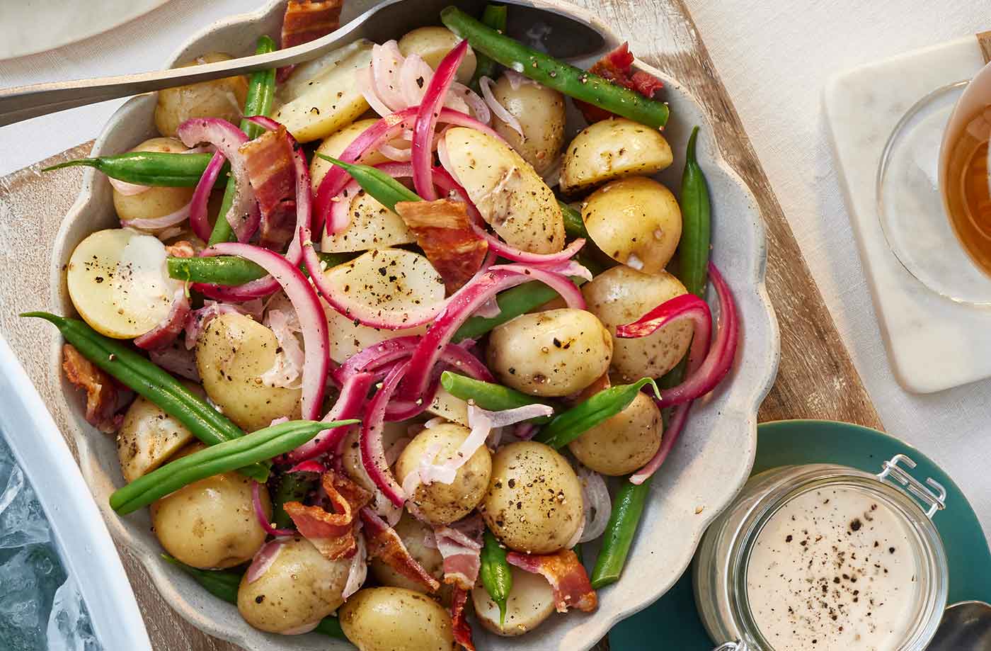 Belgian-style​ potato salad