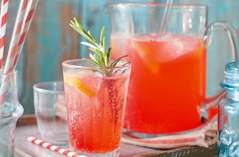 Image of "Ginger pink lemonade"