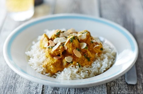 Image of "Chicken and banana korma"