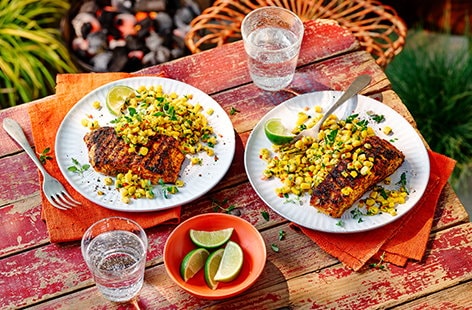 Image of "Spiced blackened salmon"