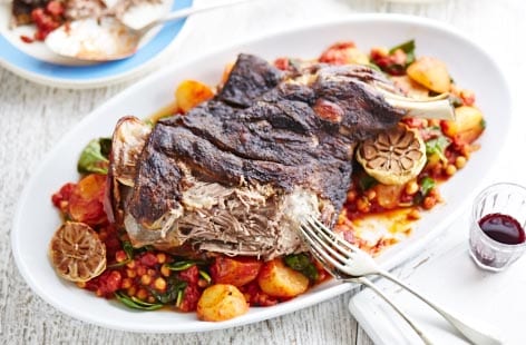 Image of "Moroccan-style shoulder of lamb"