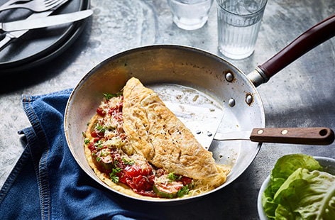 Image of "Ratatouille omelette"