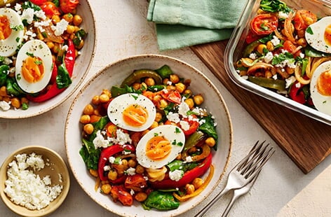 Image of "Shakshuka-style batch egg pots"