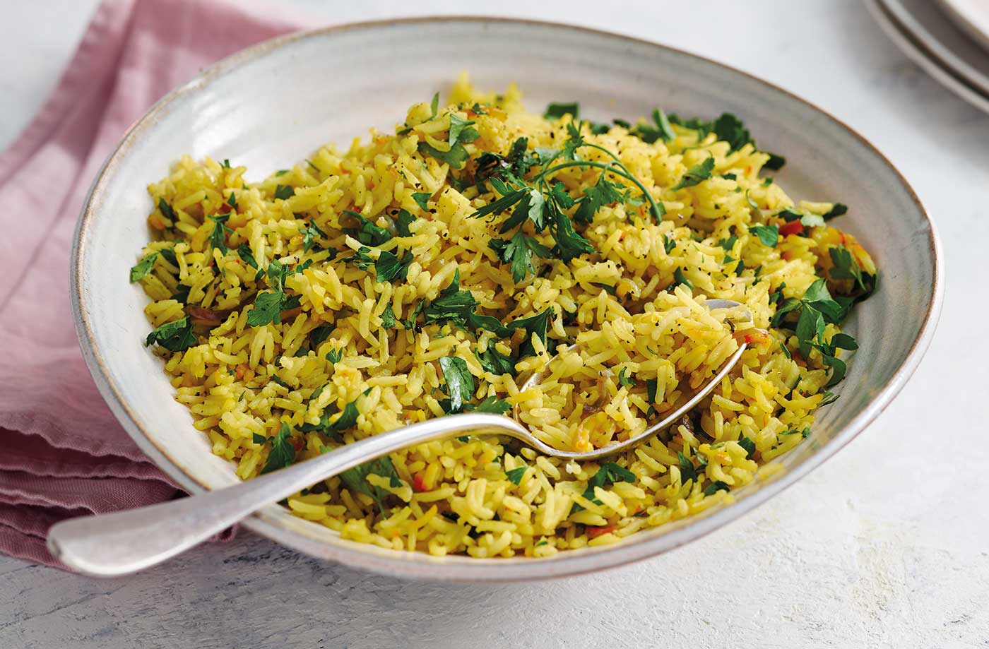 Saffron pilaf