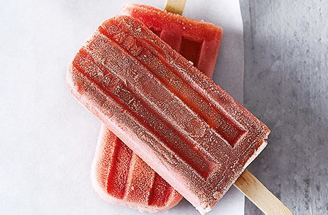 Image of "Bloody Mary ice lollies"