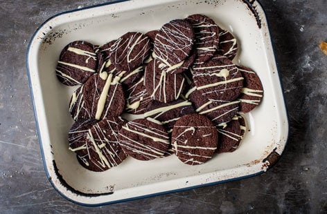 Image of "Vivek Singh's hot chocolate biscuits "