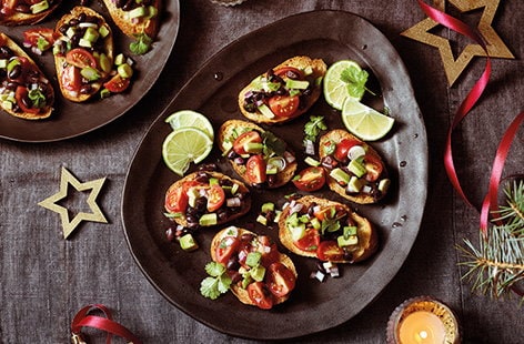 Image of "Mexican crostini"