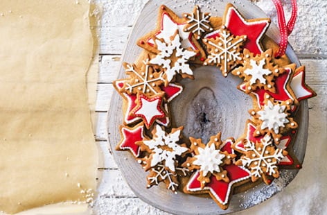 Image of "Gingerbread wreath"