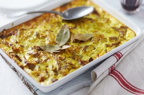 Bobotie/South African lamb pie