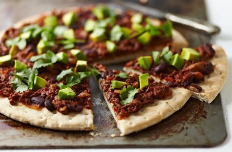 Image of "Spicy Mexican pizza"
