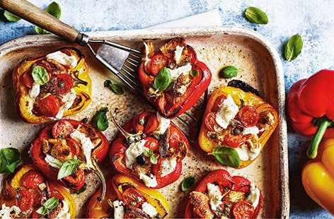 Image of "Italian-style stuffed peppers"