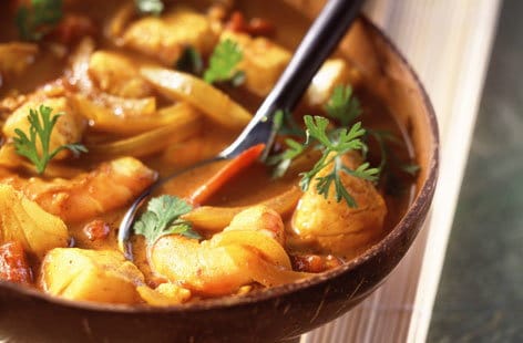 Image of "Fish curry soup"