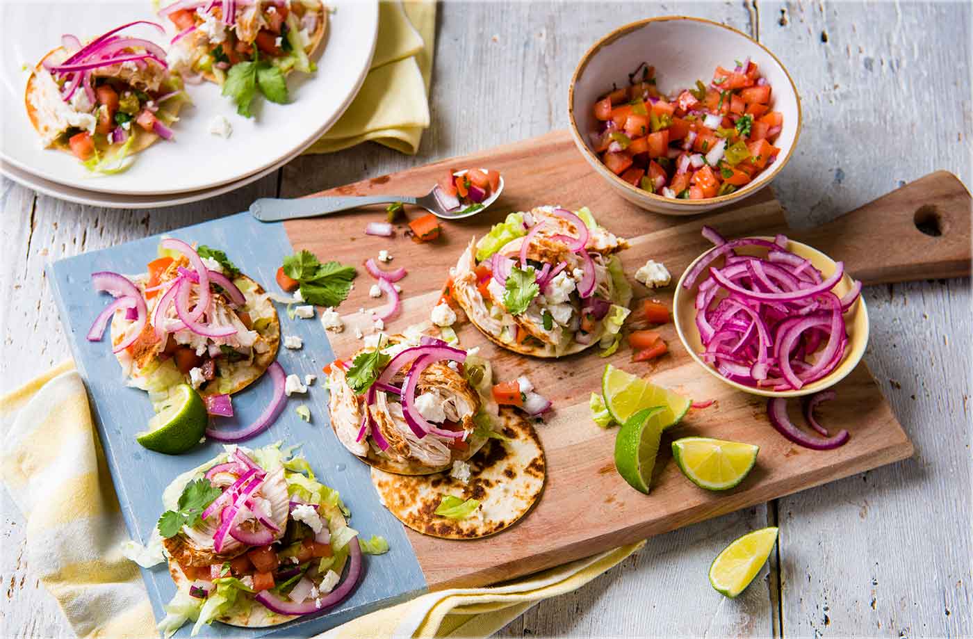 Chicken tostada