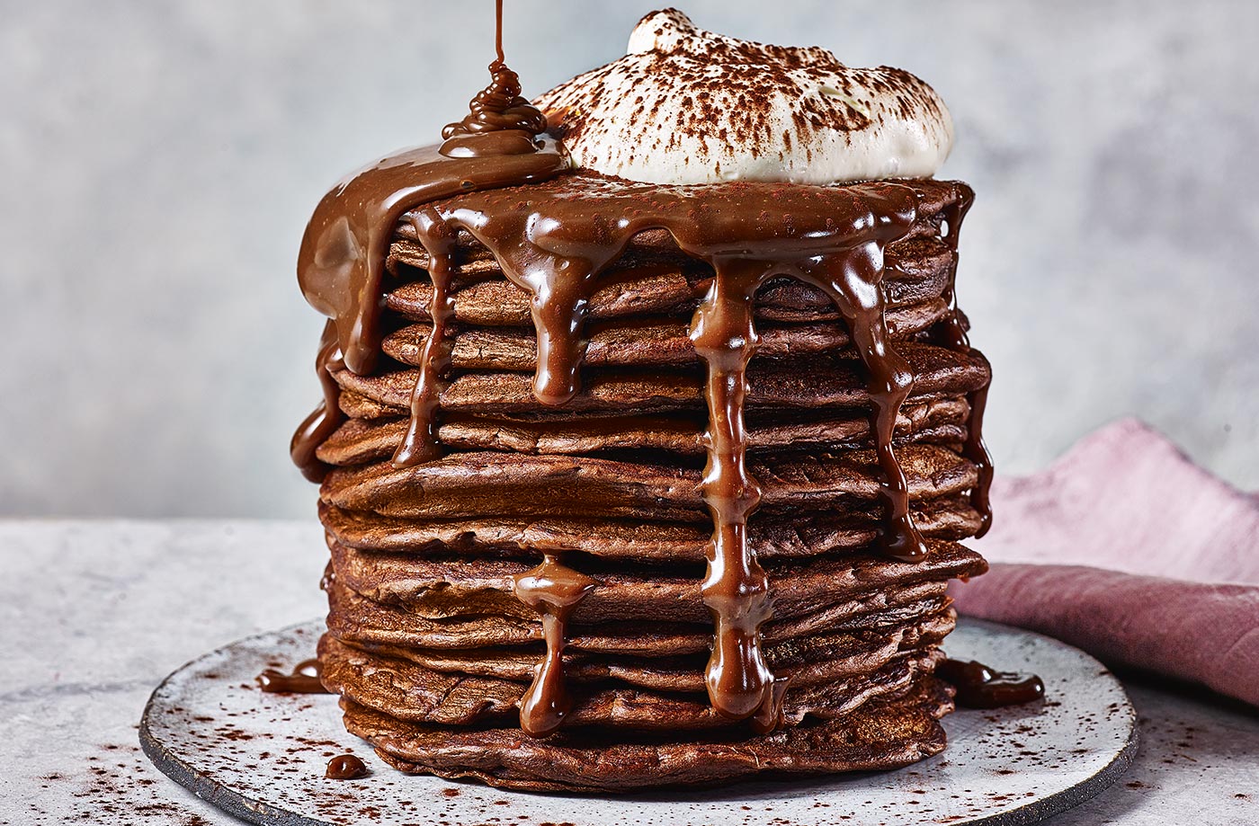 Tiramisu pancakes