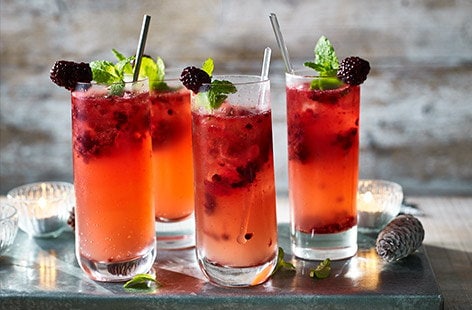 Image of "Blackberry Moscow mule"