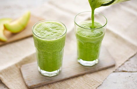 Image of "Morning zinger breakfast smoothie"