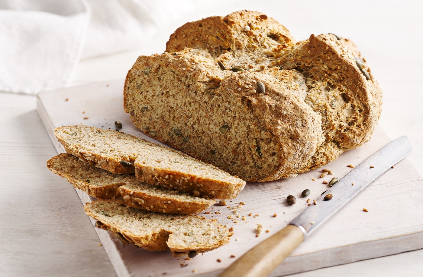 Easy seeded soda bread