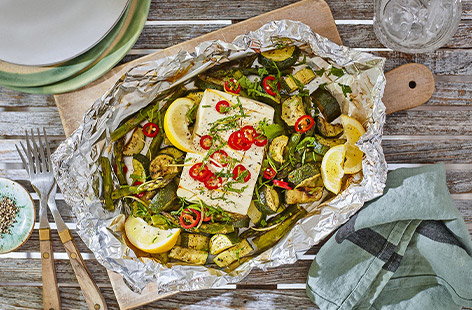 Image of "Easy cheesy veggie parcels"