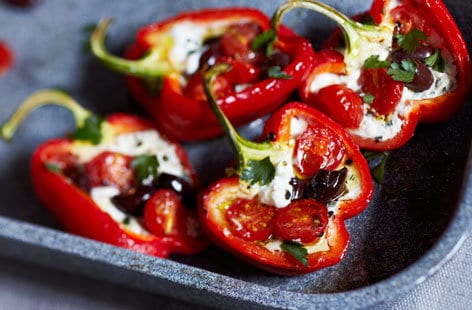Image of "Roasted stuffed peppers"