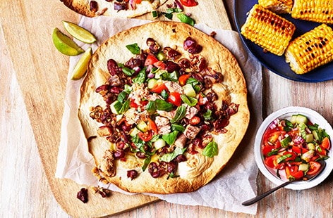 Image of "Giant tuna tostadas"