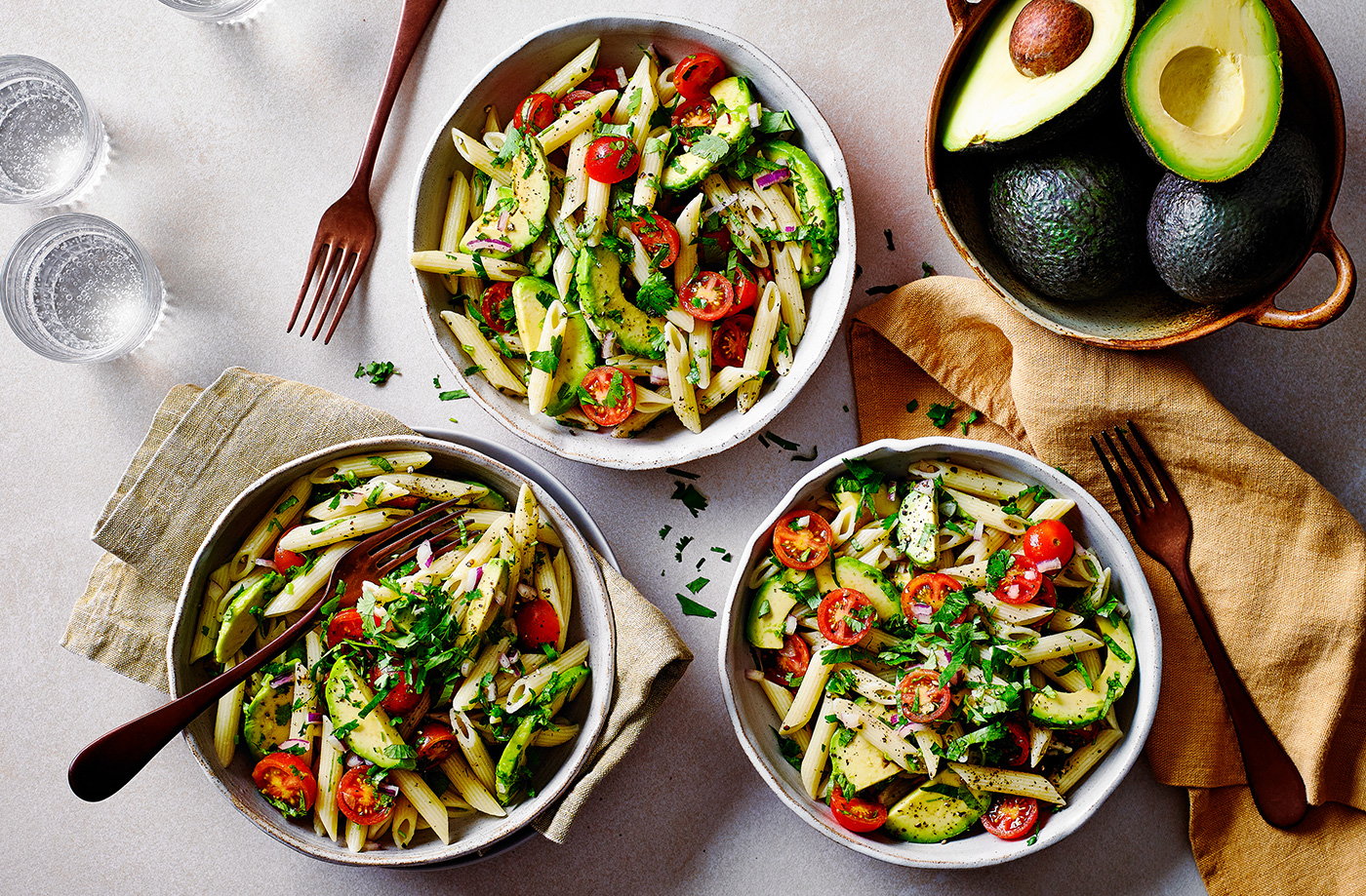 ‘Guacamole-style’ pasta