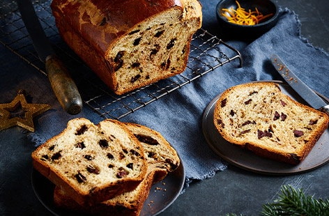 Image of "Buttery chocolate orange brioche"