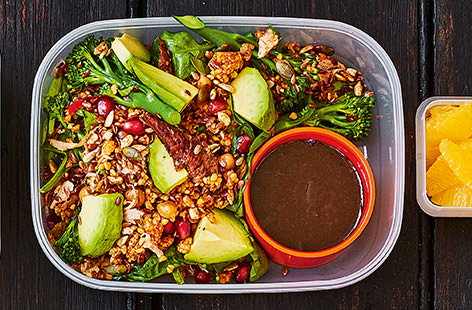Image of "Duck and grain salad"