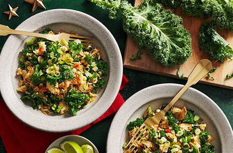 Image of "Chilli kale fried rice"