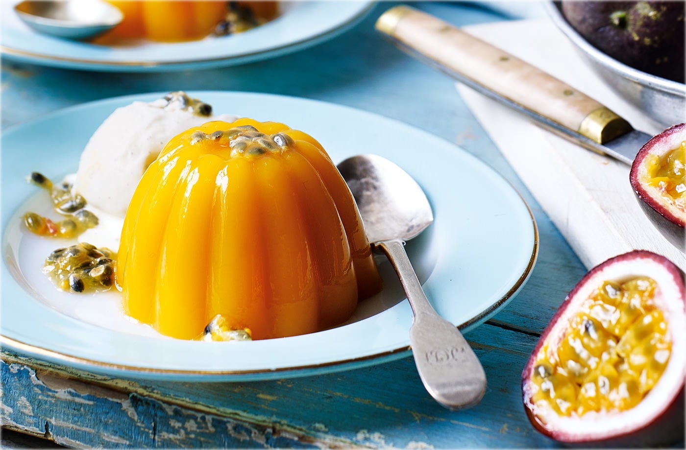 Passion fruit jellies